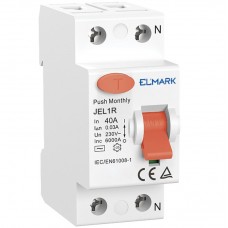 Ρελέ διαρροής 2P 16A 300mA RCD-JEL1R Type-AC 40218R